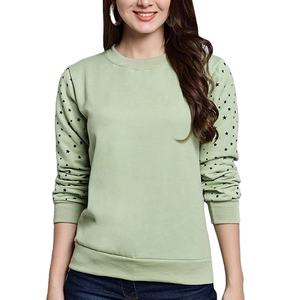 Sweat-shirts d'été en pur coton pour femmes, vente en gros, imprimés, à bas prix, service OEM, légers, 2026 - Product Image 1