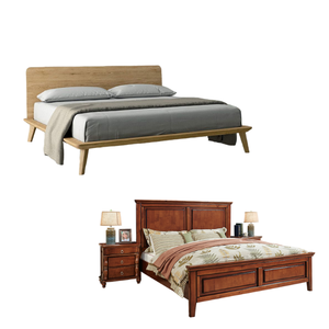 Meubles de luxe haute performance King Queen Double pleine grandeur designs modernes naturels - Product Image 2