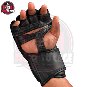 Dernier design, logo personnalisé imprimé, gants de boxe MMA pour adultes réutilisables de la plus haute qualité en cuir/microfibre avec fermeture auto-agrippante, personnalisables - Product Image 6