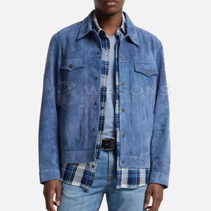 Chaqueta Trucker Moderna de Corte Ajustado para Hombre, 100% Prenda Exterior, Estilo Casual Diario, Alta Calidad, Bolsillos Delanteros - Product Image 2