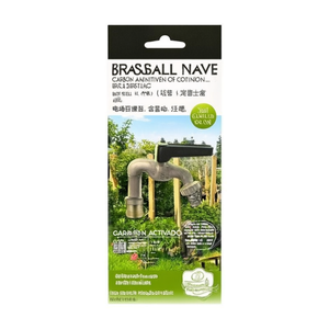 Válvula de Bola de Latón Resistente con Palanca de Aluminio, Conector de Manguera Roscado de 3/4'' de Diámetro, Presión de 16 bar para Riego de Jardín Exterior - Product Image 2