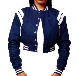 Chaqueta Universitaria de Primera Calidad para Hombre, Chaqueta de Béisbol de Lana, Chaqueta Deportiva de Invierno, Transpirable, con Parches, Logotipo Frontal, 2026 - Product Image 2