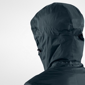 HUNT GEAR Custom Logo Lightweight Waterproof Hooded Fleece Lined Windbreaker <b>Jacket</b> for Unisex Winter Fishing 100% Polyester - Product Image 5