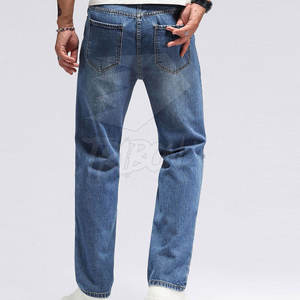 กางเกงยีนส์ขาดๆสำหรับผู้ชายกางเกงยีนส์ระบายอากาศลายพื้น - Product Image 6