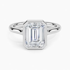 แหวนเพชรโมอิสมรกต2กะรัต925ชุบเงินสำหรับงานแต่งงานงานหมั้นครบรอบหรือสัญญาของขวัญ - Product Image 1