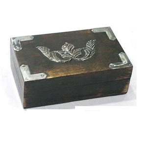 <b>Wooden</b> <b>Box</b> Antique Hand Carved <b>Box</b> Solid Mango Wood Made for Tabletop Decoration & Jewellery <b>Box</b> at Cheap Price - Product Image 4