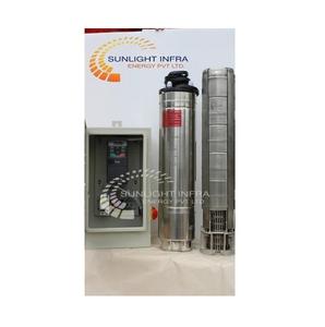 Bomba Sumergible Solar Multietapa de Alta Presión de 3 HP de Fabricación India para Suministro de Agua en Granjas o Zonas Rurales Disponible a Precio - Product Image 1