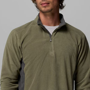 Sweat-shirt pour homme, design bicolore avec logo personnalisé pour les acheteurs en gros, prix avantageux, manches longues avec logo personnalisé - Product Image 2