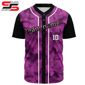Top Quality Custom Baseball Jersey Embroidery Sports Jersey Sublimated Softball Jerseys - Product Image 3