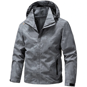 LOWMOQ Unisex Softshell <b>Jacket</b> Functional Outdoor Waterproof Breathable Stand Collar Zipper <b>Hiking</b> Fishing Heated Winter <b>Jacket</b> - Product Image 2