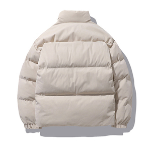 Diseño personalizado 2025 nuevo abrigo relleno de plumón de ganso acolchado para hombre chaqueta cálida de invierno acolchada para hombre - Product Image 2