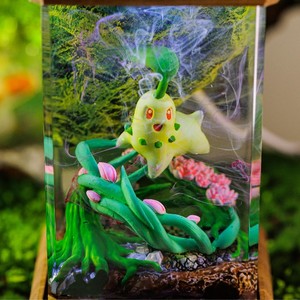 Lampe époxy personnalisée, lampe en résine époxy, lampe en résine époxy personnalisée, lampe en résine bois Art, veilleuse personnalisée, cadeau fait main - Product Image 3