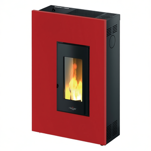 Estufa de Pellets MADISON 5 Slim Roja, 5.2kW, 4 Estrellas, Clase A+, Modelo 7020034 - Product Image 2