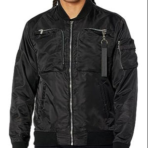 OEM nuevo estilo de moda chaquetas de bombardero 2024 chaquetas superiores Hip Hop chaqueta de béisbol transpirable de alta calidad - Product Image 1