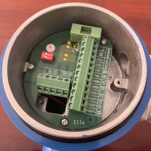 LCD hiển thị kỹ thuật số 4-20mA RS485 điện từ đo lưu lượng chuyển đổi nước đo lưu lượng Transmitter - Product Image 5