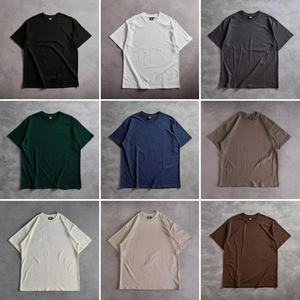 CAMISETA BÁSICA LISA HECHA DE ALGODÓN DE ALTA CALIDAD - Product Image 2