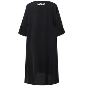 Moderno 2025 árabe saudita para hombre Thobes Daffah fabricante de alta calidad Color sólido al por mayor Jubbah ropa musulmana Islámica - Product Image 2