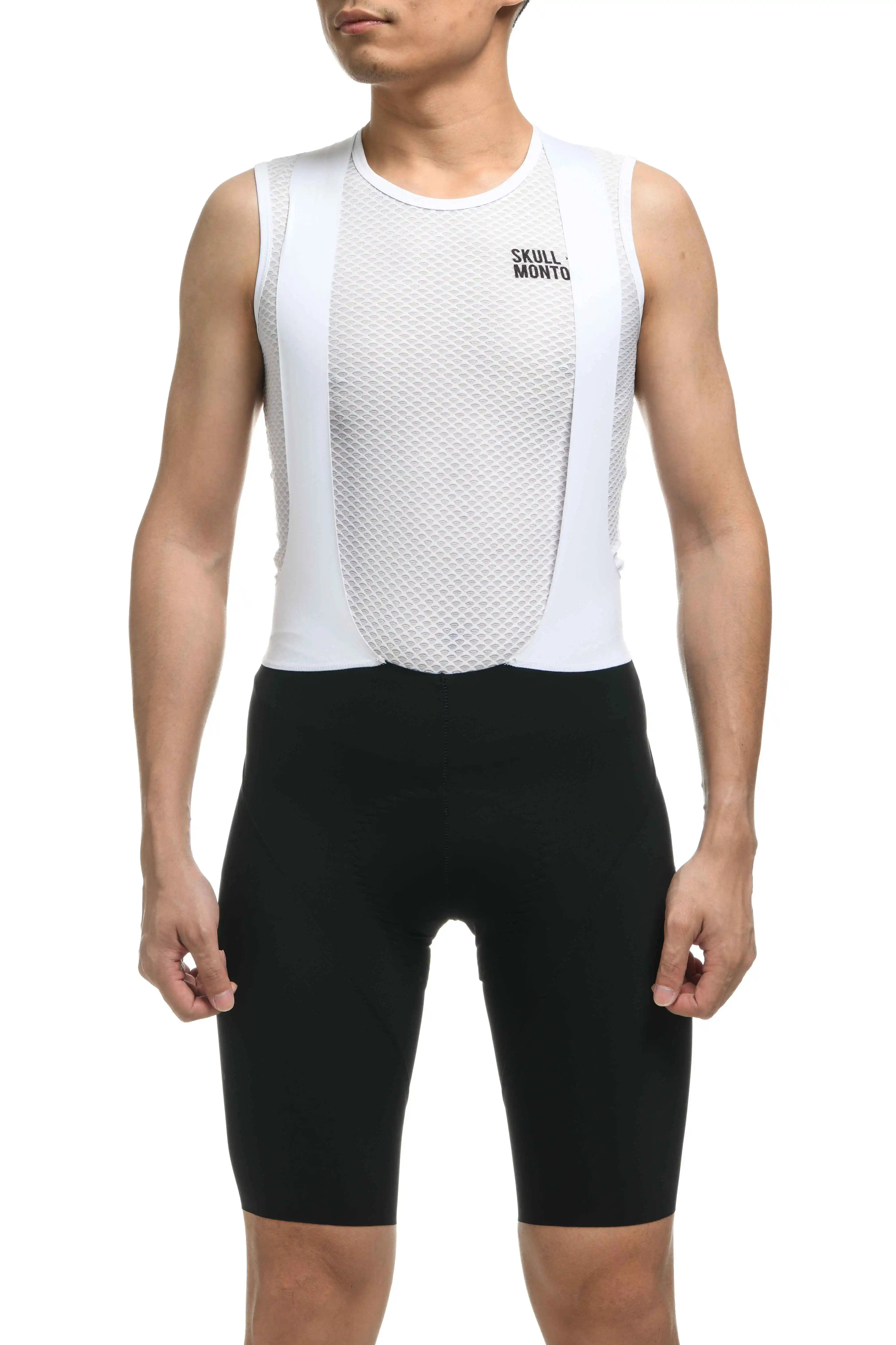 Monton OEM-pantalones cortos deportivos personalizados, ropa de tela de nivel profesional italiano, acolchado, sin costuras, para ciclismo