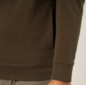 Sudaderas con Capucha Personalizadas para Hombre, Forradas, Cortas, Ligeras, de Felpa Suave, con Bolsillos Laterales Holgados, Hombros Caídos, Diseño Sólido para Invierno - Product Image 3