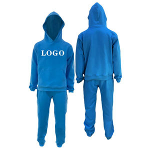 Nouveau design ensemble uni pour hommes personnalisé sport 100% coton unisexe jogging surdimensionné délavé à l'acide hommes survêtement - Product Image 1