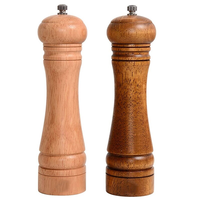 Artisanat indien, design moderne et unique, outils de cuisine de haute qualité, bois d'acacia, pin, bois de manguier, finition naturelle, salière PSI