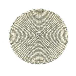 Handmade Classic <b>Glass</b> Beaded <b>Coasters</b> with Polyester Backing-Church & Religious Gifts (4x4 Inch) - Product Image 2