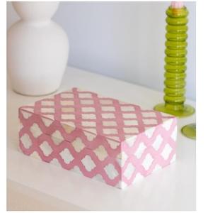 Caja de joyería esmaltada con incrustaciones de resina y fregona de venta de alta calidad para el hogar y la tienda caja de joyería hermosa usada hecha por Address Crafts - Product Image 5