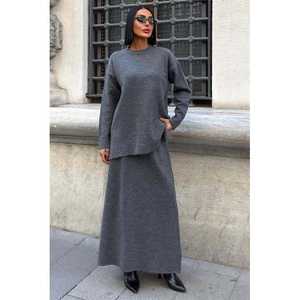 Conjunto de Falda Midi y Prenda de Punto 10231 Tejido de Punto Transpirable - Product Image 5