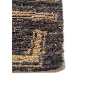 Alfombra Afgana Azul Manifest Tejida a Mano con Patrón Geométrico y Abstracto, Forma Rectangular para Sala de Estar - RE-1502 - Product Image 4