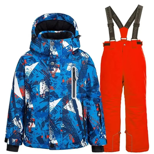 Combinaison de snowboard imperméable d'hiver tendance, professionnelle, chaude et respirante, ensemble de combinaison de ski pour le ski et la motoneige - Product Image 1