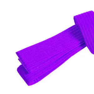 Cinturones de Karate de suministro directo de fábrica hechos a medida a la venta/Cinturones de Karate de artes marciales con bordado de logotipo personalizado al por mayor - Product Image 3