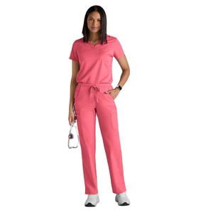 NOUVEAU Blouse Médicale Femme – Tenue d'Infirmière d'Hôpital Extensible et Respirante – Personnalisable OEM – Fournisseur d'Usine à Marque Privée - Product Image 2