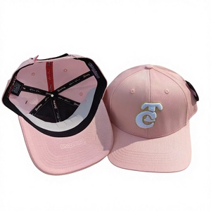 Casquettes en gros de haute qualité, casquette de baseball personnalisée de luxe avec broderie 3D, casquette de baseball en coton biologique à 6 panneaux - Product Image 1