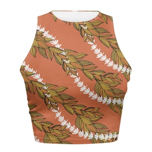 Logotipo personalizado Fitness de secado rápido de tela suave Activewear Plus Size Crop Sports manga corta suelta mujeres Yoga camisetas Tops - Product Image 2