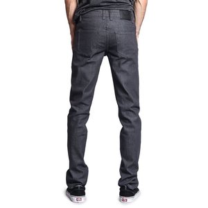 Noir Gris Denim Jeans Pantalon Hommes Automne Noir Bleu Foncé Straigh Hommes Jeans Pantalon Classique Caaual Coton Stretch Taille 40 42 44 - Product Image 5
