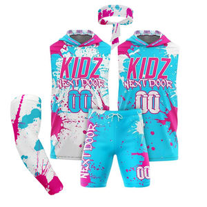 PURE Compresión con capucha 7 en 7 Bandera personalizada Camisetas de fútbol Uniformes Equipo completamente sublimado 7 en 7 Uniformes Desgaste - Product Image 1