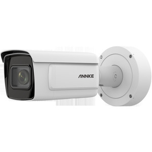ANNKE Cámara IP Bullet 2MP ANPR 4X Motorizada Varifocal PoE IP IP67 Cámara CCTV de Seguridad para Exteriores con Reconocimiento de Matrícula