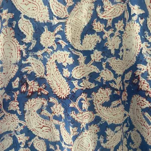 Robe indienne en coton Paisley de qualité standard pour l'exportateur et le fournisseur mondiaux de robe de nuit pour femmes - Product Image 4