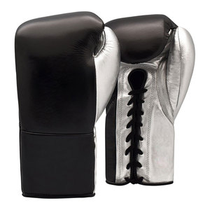 Gants de boxe professionnels sur mesure en cuir PU, gants de boxe pour l'entraînement et les combats - Product Image 1
