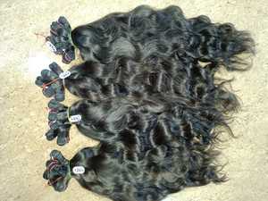 Extensions de cheveux naturels lisses indiens Remy, cuticule complète, non traités chimiquement, tissage double trame à la machine - Product Image 3