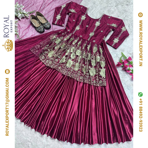 Nueva colección de trajes de red de mariposa de hermoso diseño en Tarifa mayorista por Royal Export Surat - Product Image 4
