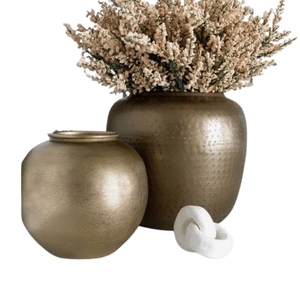 Accesorios de decoración para el hogar Florero con forma de Matka Maceta de estilo moderno Organizador de bodas y fiestas Proveedor y fabricante - Product Image 1