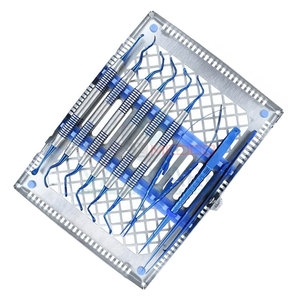 Premium Basic Micro Oral Surgery Kit Titanium Blue Juego de cirugía periodontal con instrumentos de llenado compuesto dental - Product Image 5