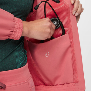 Uniformes médicos unisex personalizados conjuntos médicos de hospital ropa de trabajo de talla grande con tela de estambre y detección de agujas - Product Image 6