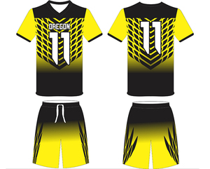 Ensembles d'uniformes de football américain 7v7 personnalisés en gros avec impression par sublimation, tissu respirant, nom d'équipe personnalisé pour les équipes et les joueurs - Product Image 2