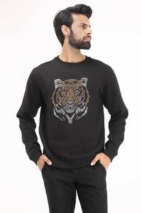 Sweat-shirts d'hiver pour hommes en coton 100% de haute qualité, col rond, logo personnalisé brodé, vente en gros, nouvelle arrivée, meilleur choix - Product Image 4