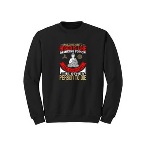 Sweat-shirt en mélange de coton avec des thèmes de bouddha imprimés Style décontracté 12 options de couleur 260-280 Placement de conception personnalisable GSM lourd - Product Image 3