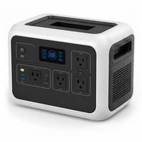 Station d'alimentation portable 300W 500W 1000W avec batterie LiFePO4, générateur solaire pour la maison, le camping-car, le camping et les situations d'urgence
