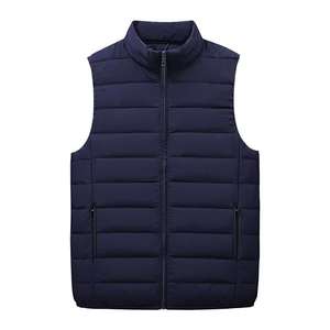 Nouveauté Gilet d'hiver pour homme élégant Veste sans manches décontractée unisexe Motif imperméable Veste matelassée de haute qualité - Product Image 6