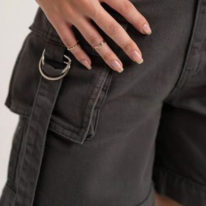 Haute qualité mode dames décontracté Denim Shorts dernière conception séchage rapide femmes coton matériel court à vendre - Product Image 6